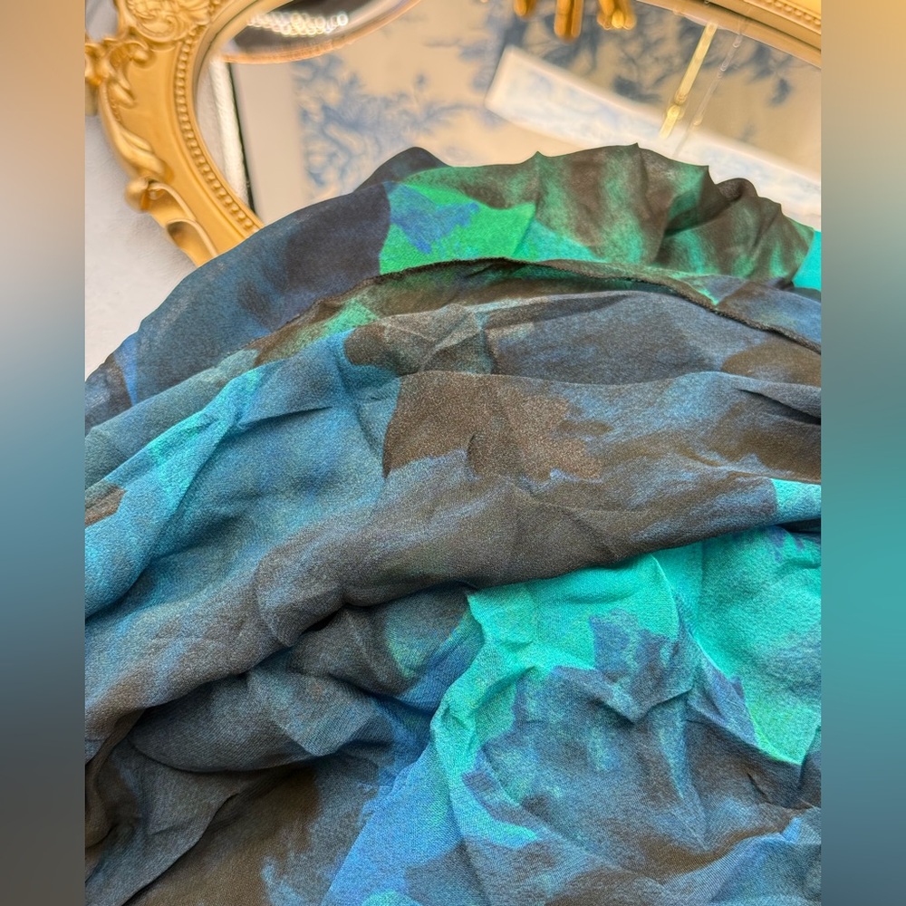🆕 RAT & BOA 🧿 NWOT Rafinha Maxi Dress, Blue Green, Sz L US 8 - Picture 15 of 16